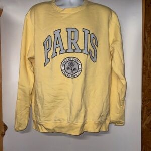 Paris Yellow Sweater